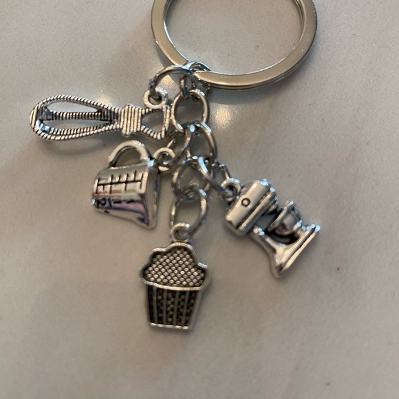 Accessories - Silver Kitchen Charm Keychain